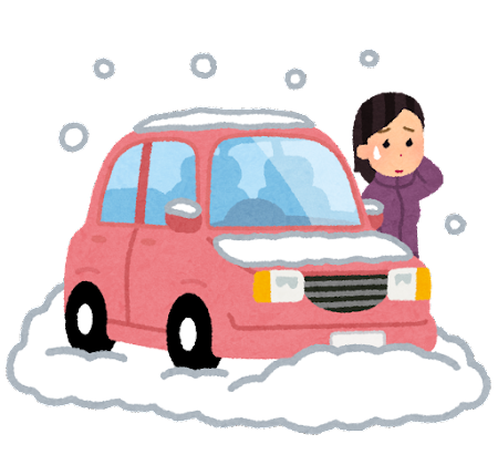 【雑談】～車が溝に落ちた！雪国での対処法～
